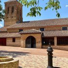 Iglesia de Gordaliza, uno de los lugares por los que discurre la ruta de los retablos.