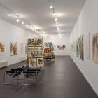 Vista panorámica de una de las salas de la exposición.