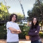 Alessandro Maglia e Irene Mendoza forman parte de un grupo de estudiantes de la Universidad de Málaga.