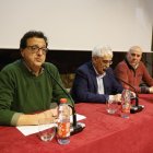 Los miembros de Unidad Leonesa y Conceyu presentaron SOS León.