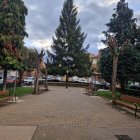  Vista de la plaza Escritores Carro Celada de Astorga.
