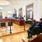 Un momento del juicio, celebrado en la Audiencia.