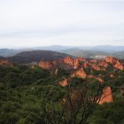 Imagen de Las Médulas tras los incendios.