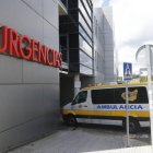 El área de Urgencias del Hospital de León.