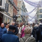 La calle Ancha, entre turistas
