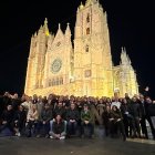 Equipo de Ebury con Juan Lobato (CEO Ebury) y Diego Llorente (Dtor Ebury León) en el centro sentados