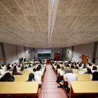 Imagen de archivo de un proceso selectivo de la Junta celebrado en la Universidad de León.