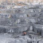 Cantera de pizarra en la zona del valle del Cabrera.