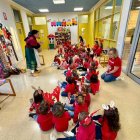 Los más pequeños ya tuvieron la visita de la Vieya’l Monte.