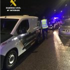 La Guardia Civil de León durante la operación llevada a cabo en locales de ocio nocturno en la provincia de León.