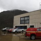 El parque comarcal de bomberos de la Diputación de León en Villablino.