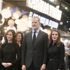 Qué haces los reyes visitan la feria internacional del turismo. Fitur