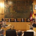 Un momento del pleno ordinario celebrado este miércoles en la institución provincial.