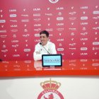 Edgar Badia durante la rueda de prensa.