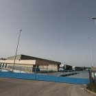 Imagen de la entrada al viejo CTR de Santo Tomás en la Llanada, tomada ayer tarde .