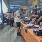 Un momento de la primera edición de la feria del juguete.