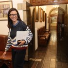 La concejala de Fomento, Lidia Coca, este martes en la consistorial de Ponferrada.