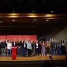 Unida Antonio Maíllo encabeza un acto público por Izquierda Unida para conmemorar el 40 aniversario de su fundación.