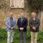 José Luis Nieto, Brian Glynn y Arsenio García, este sábado en Astorga.