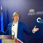 Comparecencia del secretario general y portavoz del PSOECyL Carlos Martínez tras el acuerdo entre PP y VOX.