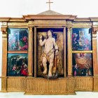 Retablo de San Sebastián en Valdavida.