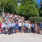 Participantes en las jornadas de Geolaciana