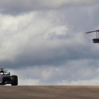Lewis Hamilton, en el Circuito de las Américas.
