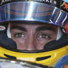 Fernando Alonso (McLaren-Honda), muy decepcionado del comportamiento de su monoplaza.