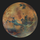 La nueva imagen de Marte.  ESA