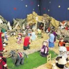 El belén de Sariegos es todo un clásico de la Navidad en León. DL