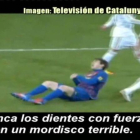 Una imagen del controvertido vídeo de TV-3 en el que se compara a jugadores del Real Madrid con hienas.