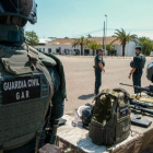 En el operativo ha participado el Grupo de Acción Rápida de la Guardia Civil. SERGIO G. CAÑIZARES