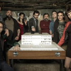 Algunos de los actores de 'La casa de papel', en una imagen promocional.