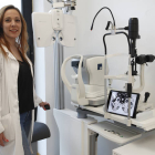 Amaia Villena es la la delegada en León del Colegio Profesional de Ópticos Optometristas en Castilla y León. RAMIRO