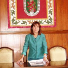 La alcaldesa de Benavides de Órbigo, Ana Rosa Sopeña.