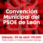 Cartel de la convención municipal socialista. DL