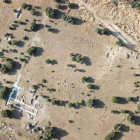 Vista general del sitio de Los Almadenes, en la zona de Guadarrama, donde se encuentra un importante yacimiento arqueológico. DL