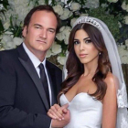 Quentin Tarantino y su mujer