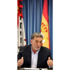 Miguel Alejo, en la comparecencia ante los medios.