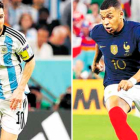Messi y Mbappé han marcado cinco goles cada uno en lo que va de Mundial. Mohamed Messara / Ali Haider