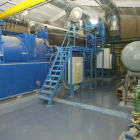 Imagen del interior de una planmta de procesamiento de energía derivada de productos ganaderos.