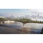 El puente-jardín diseñado para Londres, con miles de árboles y plantas.