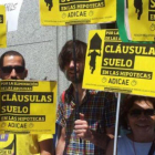 Protestas por las cláusulas suelo