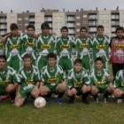 Formación del equipo del Atlético Pinilla que milita en la 1.ª División Provincial Cadete