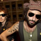 Los integrantes del dúo Pereza, Rubén Pozo Prats y José Miguel Conejo Torres