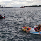 1.500 estadounidenses llegan ilegalmente a Canadá tras una fiesta en el río.