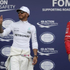 Bottas, Hamilton y Vettel, los tres más rápidos hoy en Melbourne.