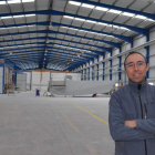 Pablo Vázquez muestra el interior de la fábrica
