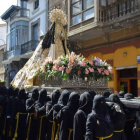 Domingo de Resurrección en La Bañeza, 2019. Procesión de la Virgen de Soledad. A. RODRÍGUEZ