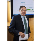 El consejero de Sanidad, Antonio Sáez. R. GARCÍA